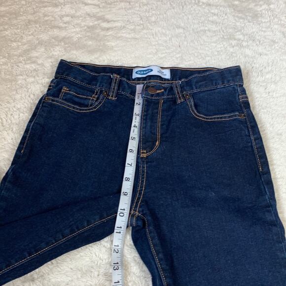 Old Navy dark wash skinny jeans, size 14 - Picture 7 of 10